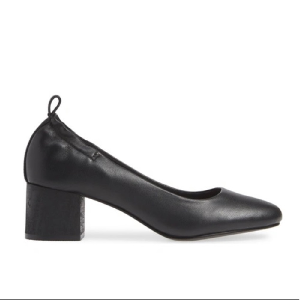 🌺 KELSI DAGGER🌺BROOKLYN🌺Women’s 6.5🌺Square Toe Pump Black🌺
